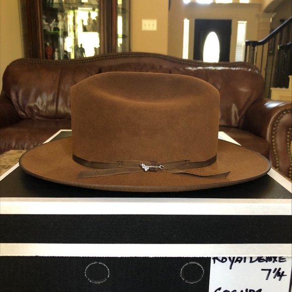 Stetson Other - Stetson Open Road Royal Deluxe Cognac 7/14 Great Western Style!